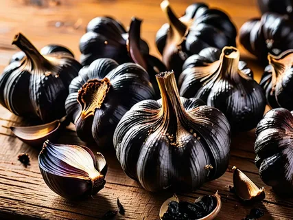 تصویر 3 از سیر سیاه کیلویی تخمیر شده طبیعی با طعم شیرین و کیفیت ثابت